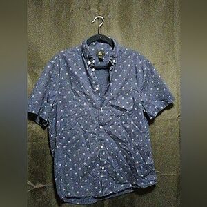 H&M men's short sleeve shirt sz med